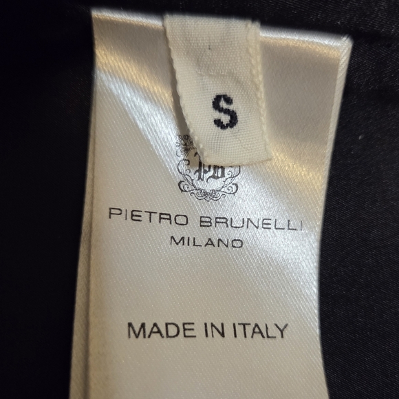 Pietro Brunelli Maternity Murano Maxi Dress Women's Small Floral Chiffon W/ Belt - Picture 4 of 8